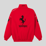 Veste de Course Ferrari Vintage Unisexe – Style Rétro F1