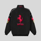 Veste de Course Ferrari Vintage Unisexe – Style Rétro F1