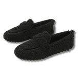 Chaussons DouceMarche – Mocassins d’Intérieur en Peluche, Confort Moelleux et Chaleur Douillette
