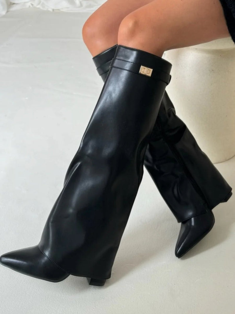 Stivali Élégants en Daim – Chic et Confort pour Toutes les Occasions