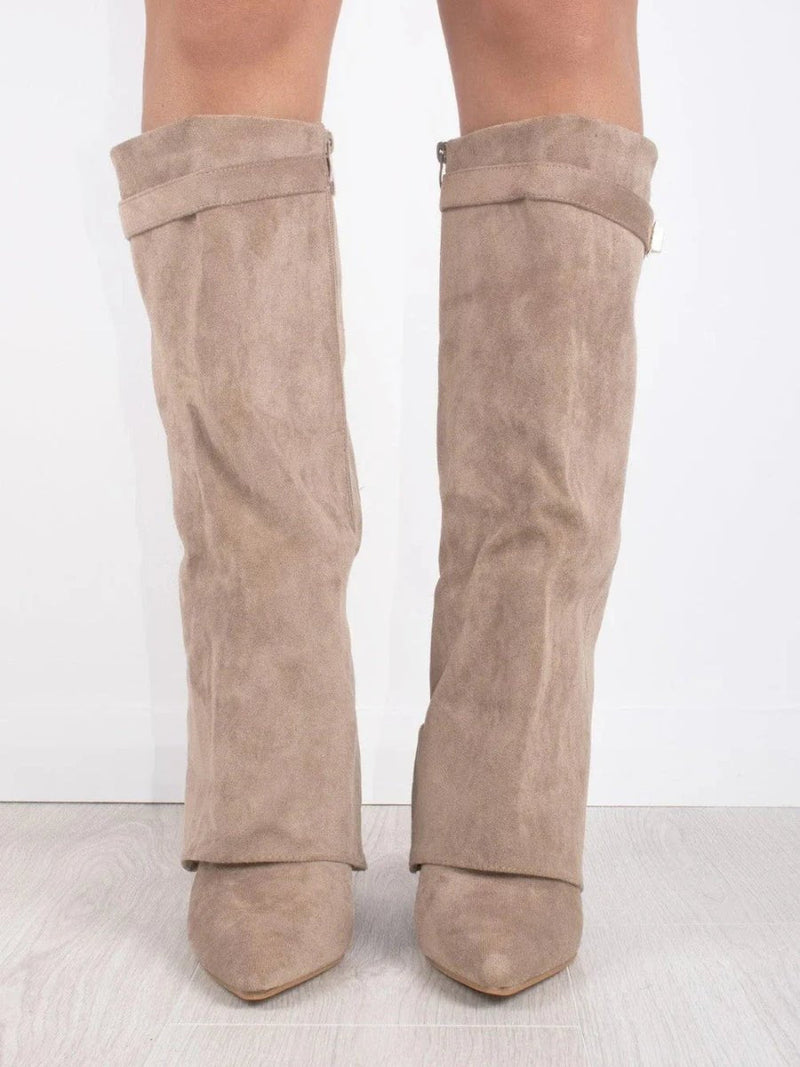 Stivali Élégants en Daim – Chic et Confort pour Toutes les Occasions