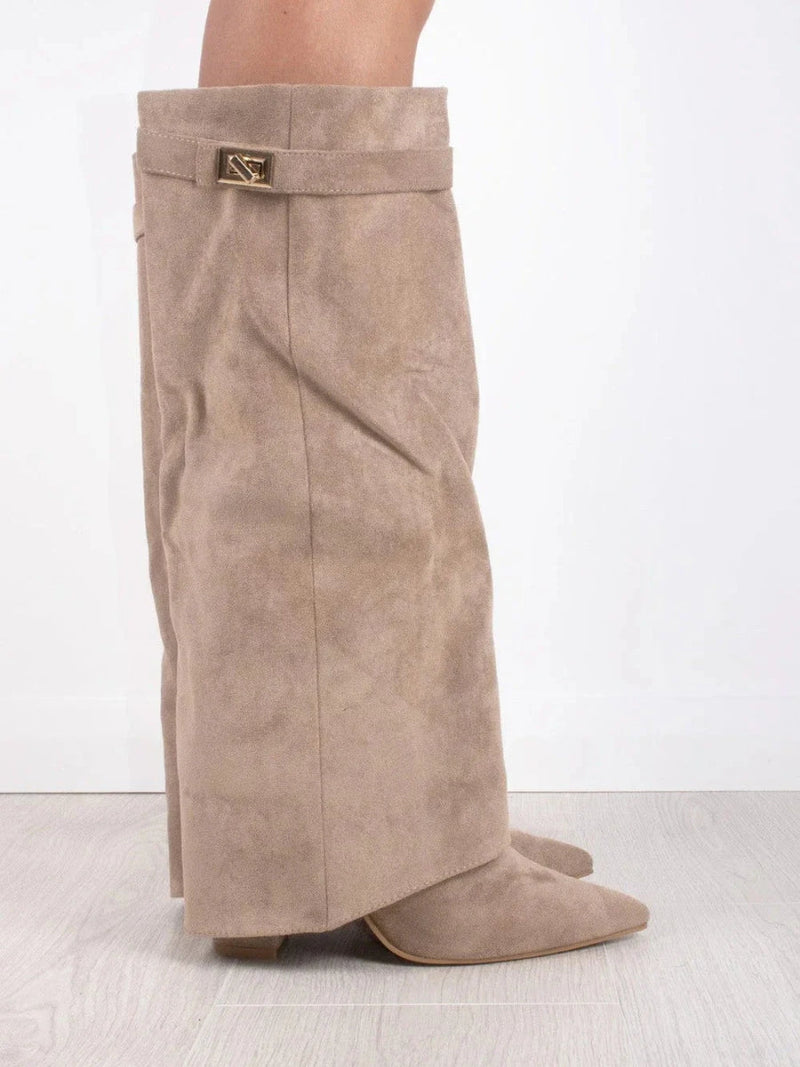 Stivali Élégants en Daim – Chic et Confort pour Toutes les Occasions