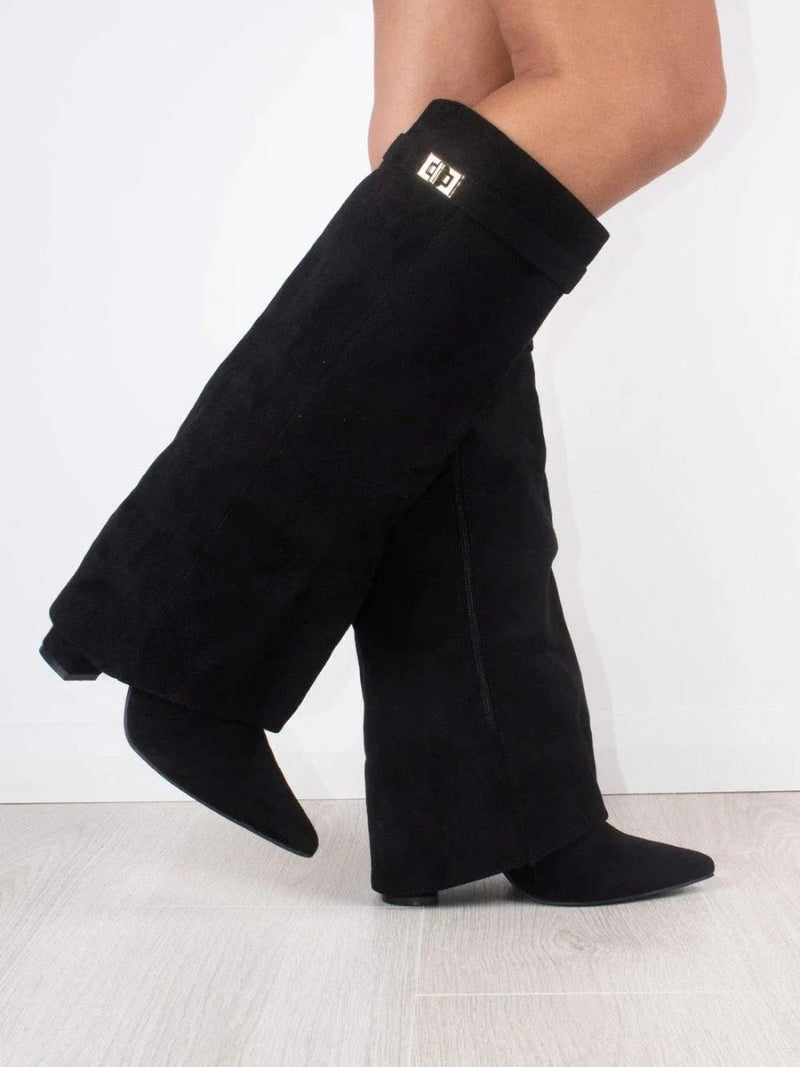 Stivali Élégants en Daim – Chic et Confort pour Toutes les Occasions