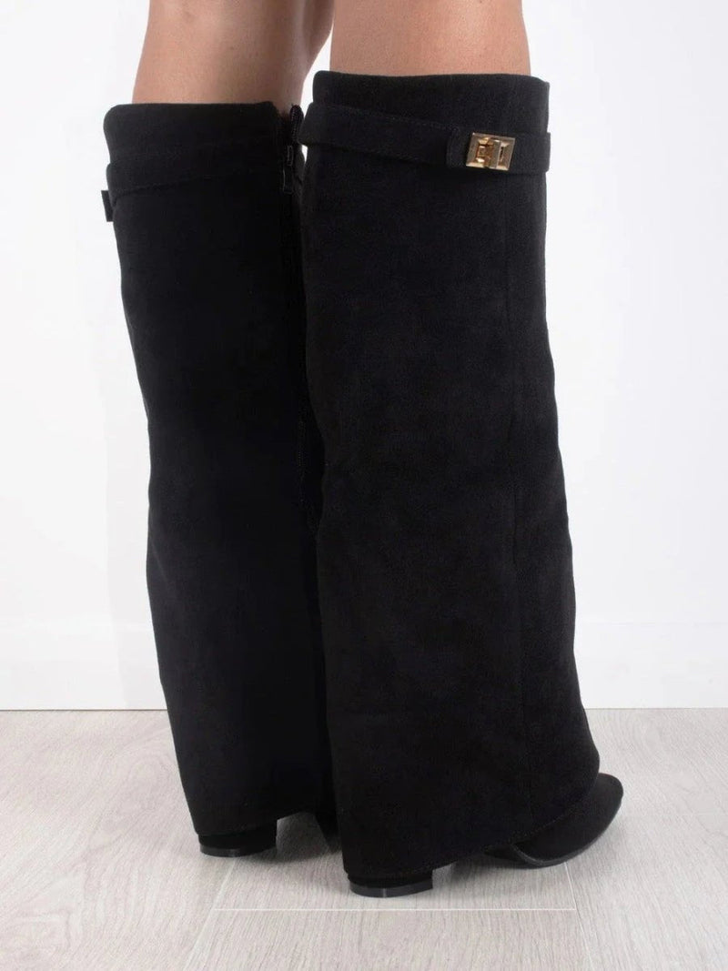 Stivali Élégants en Daim – Chic et Confort pour Toutes les Occasions