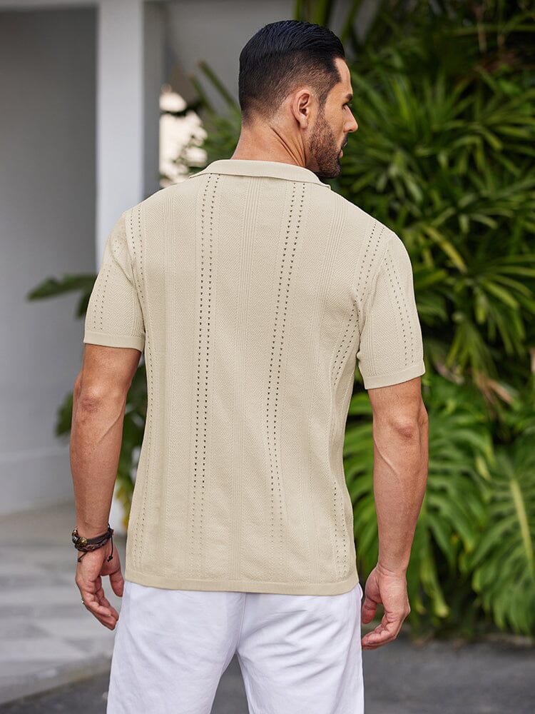 Chemise Légère en Maille pour l’Été – Respirante & Style Décontracté de Plage