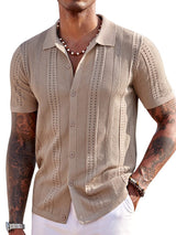 Chemise Légère en Maille pour l’Été – Respirante & Style Décontracté de Plage