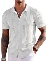Chemise Légère en Maille pour l’Été – Respirante & Style Décontracté de Plage