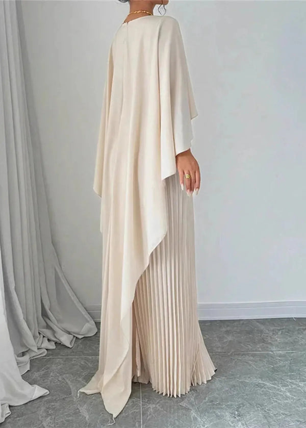 Isadora | Robe Longue à Manches Chauve-Souris