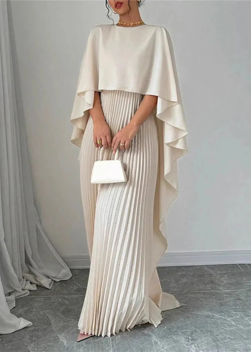 Isadora | Robe Longue à Manches Chauve-Souris