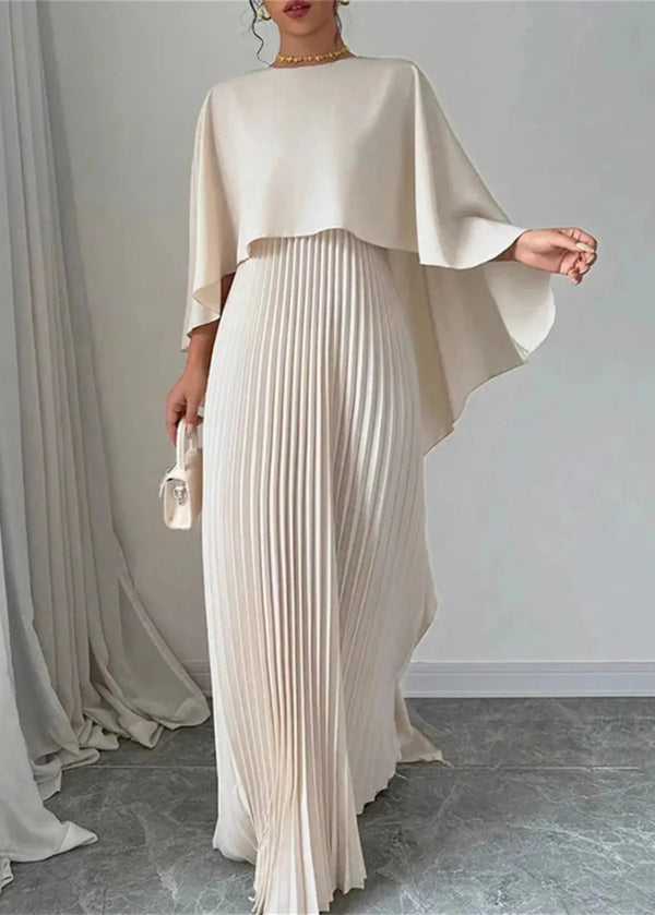 Isadora | Robe Longue à Manches Chauve-Souris