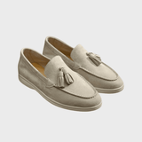 Mocassins Homme en Suède Véritable – Élégance Décontractée et Confort Estival