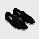 Mocassins Homme en Suède Véritable – Élégance Décontractée et Confort Estival