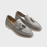 Mocassins Homme en Suède Véritable – Élégance Décontractée et Confort Estival