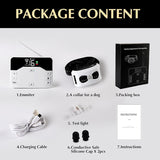 Clôture Sans Fil & Collier de Dressage 2-en-1 pour Chien – Étanche, Rechargeable, Portée 300 m