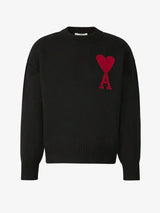 Pull en Laine Unisexe HeartLoom – Design Élégant avec Logo Cœur