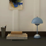 Lampe de Table Flowerpot V2 - Design Iconique par Verner Panton, Dimmable et Sans Fil