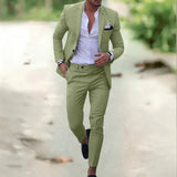 Lorenzo | Costume Lin Coton Homme Slim Fit Été