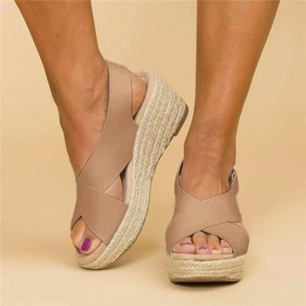 Capucine | Espadrilles Compensées Orthopédiques Femme