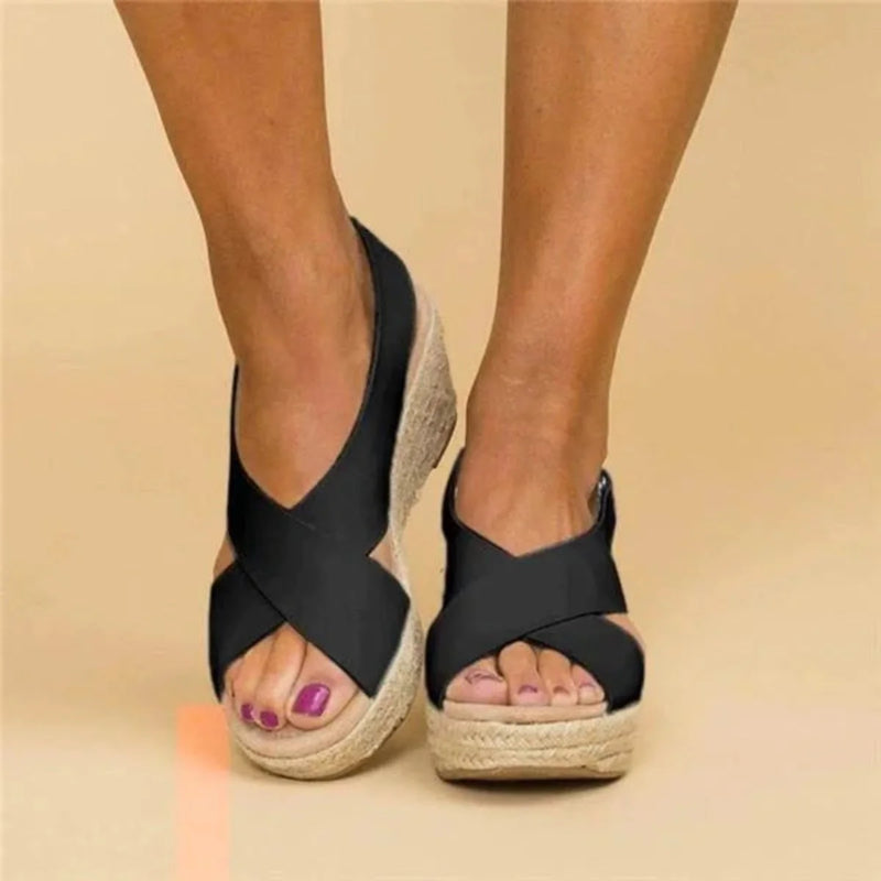 Capucine | Espadrilles Compensées Orthopédiques Femme