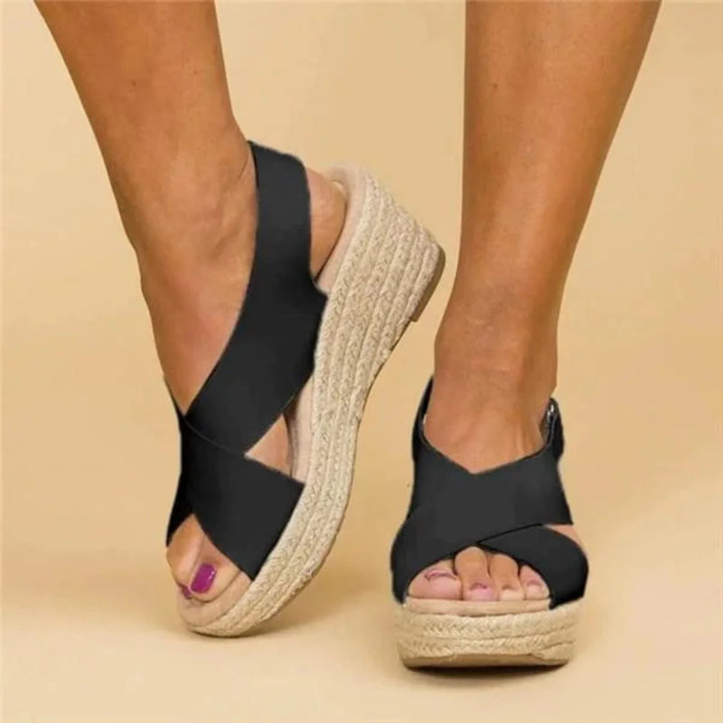 Capucine | Espadrilles Compensées Orthopédiques Femme