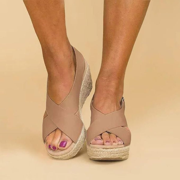 Capucine | Espadrilles Compensées Orthopédiques Femme
