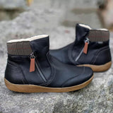 Valerio | Bottines Orthopédiques en Cuir Imperméables