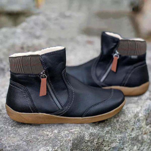 Valerio | Bottines Orthopédiques en Cuir Imperméables