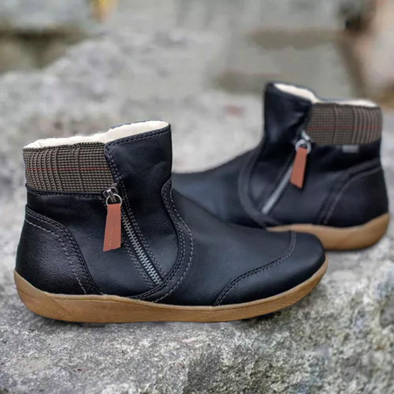 Valerio | Bottines Orthopédiques en Cuir Imperméables