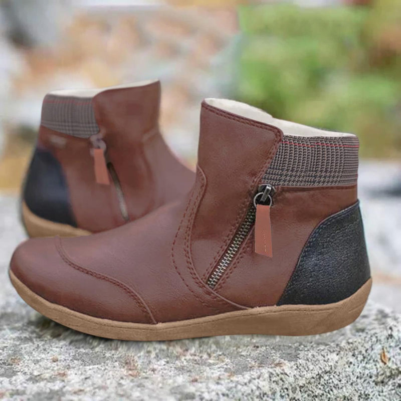 Valerio | Bottines Orthopédiques en Cuir Imperméables