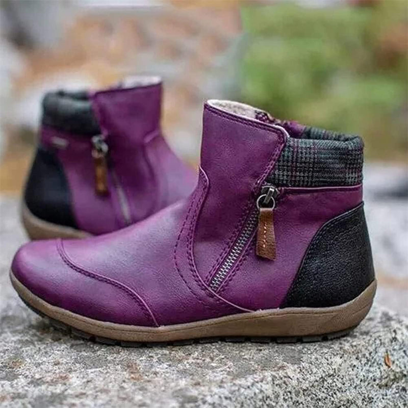 Valerio | Bottines Orthopédiques en Cuir Imperméables