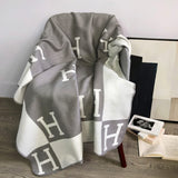 Plaid Luxueux en Laine et Cachemire - LuxBlanket