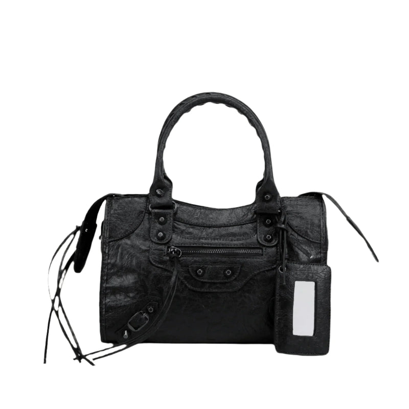Sac à Main en Cuir Véritable – Élégance Intemporelle et Finition Artisanale