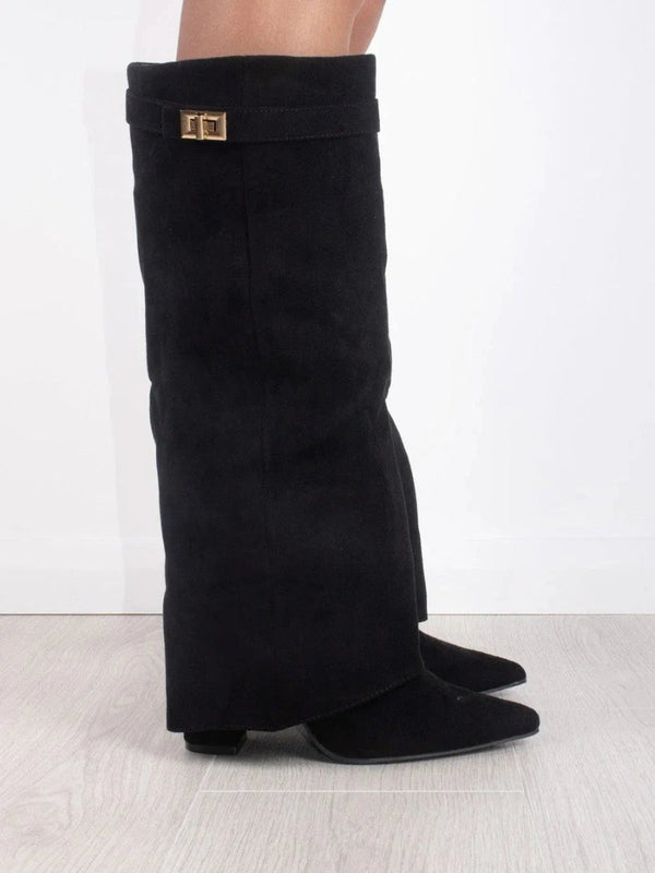 Stivali Élégants en Daim – Chic et Confort pour Toutes les Occasions